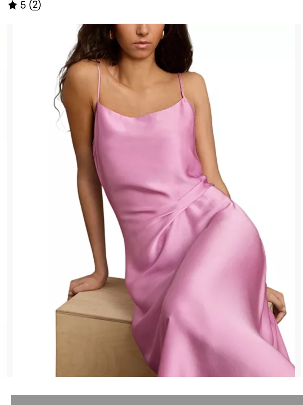 Zoey Drape Slip Dress size 4